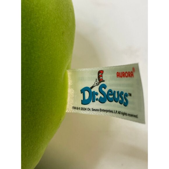 Dr. Suess The Grinch 6" plush Aurora Green soft toy new - Picture 10 of 11